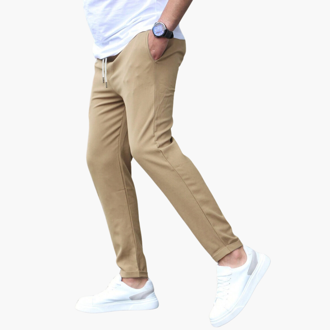Jonas - Pantalon stretch moderne et flexible pour hommes