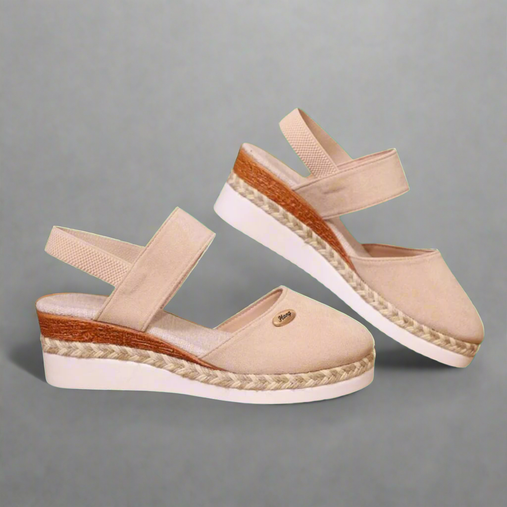 Gitta | Sandales à Talon Wedge Grande Taille – Confortables et Polyvalentes