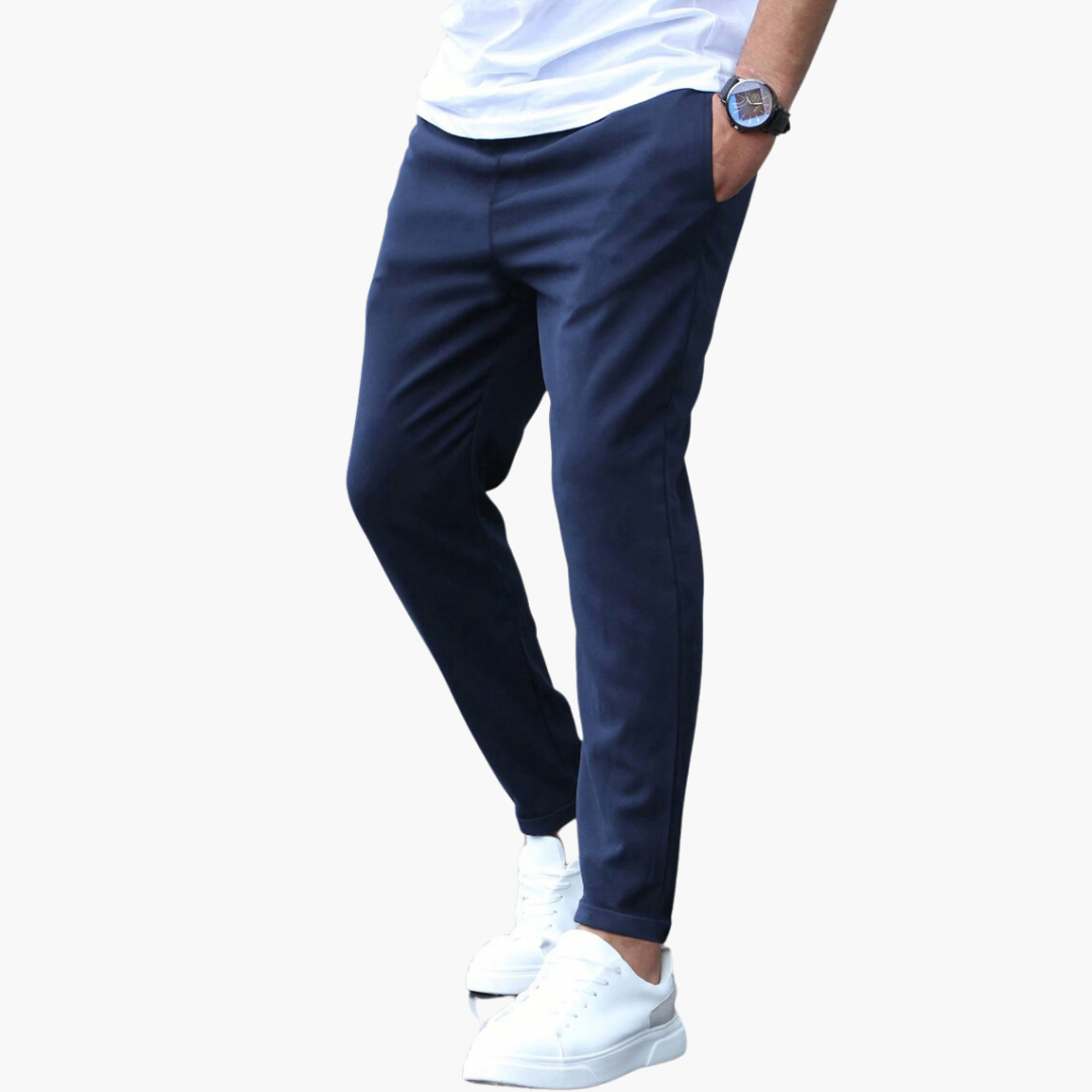 Jonas - Pantalon stretch moderne et flexible pour hommes