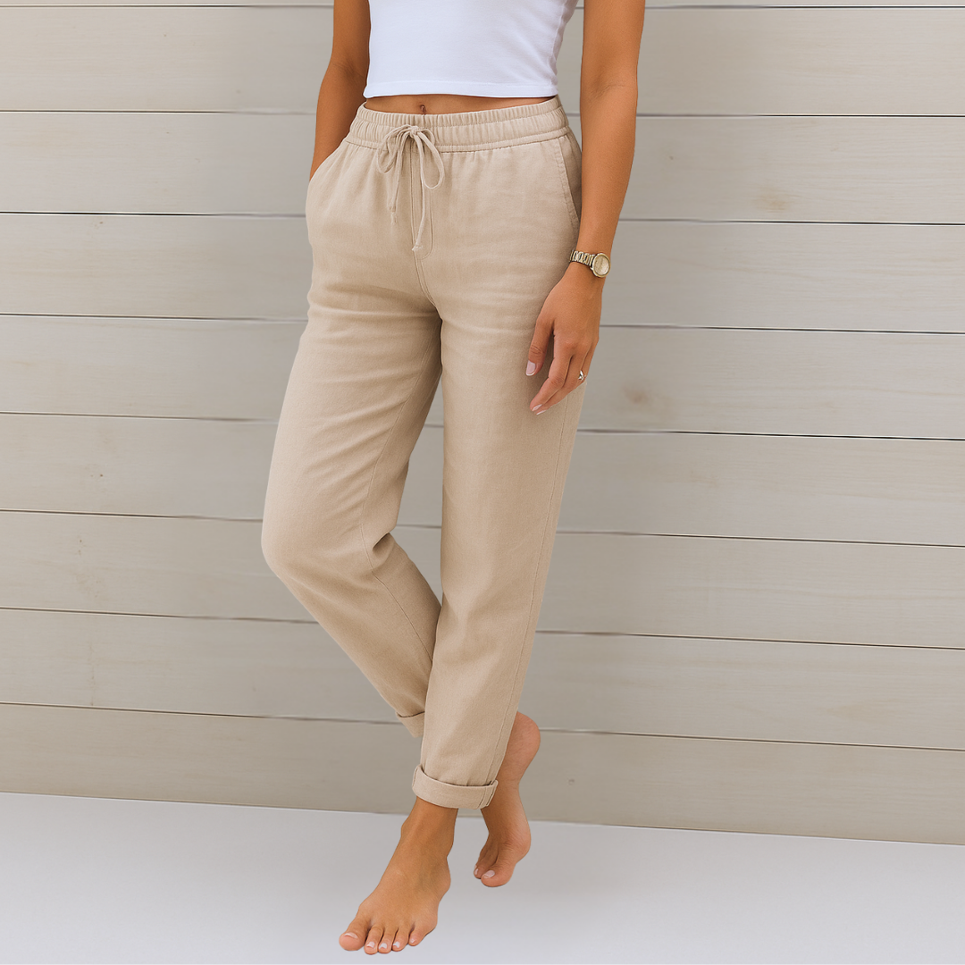 Laurence | Pantalon Taille Élastique