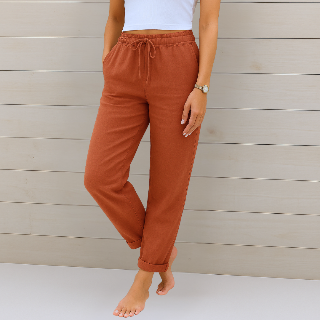 Laurence | Pantalon Taille Élastique