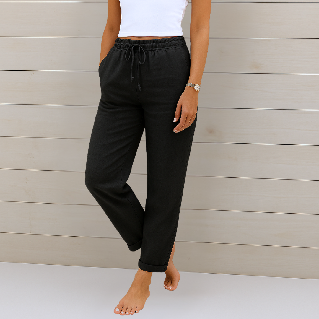 Laurence | Pantalon Taille Élastique