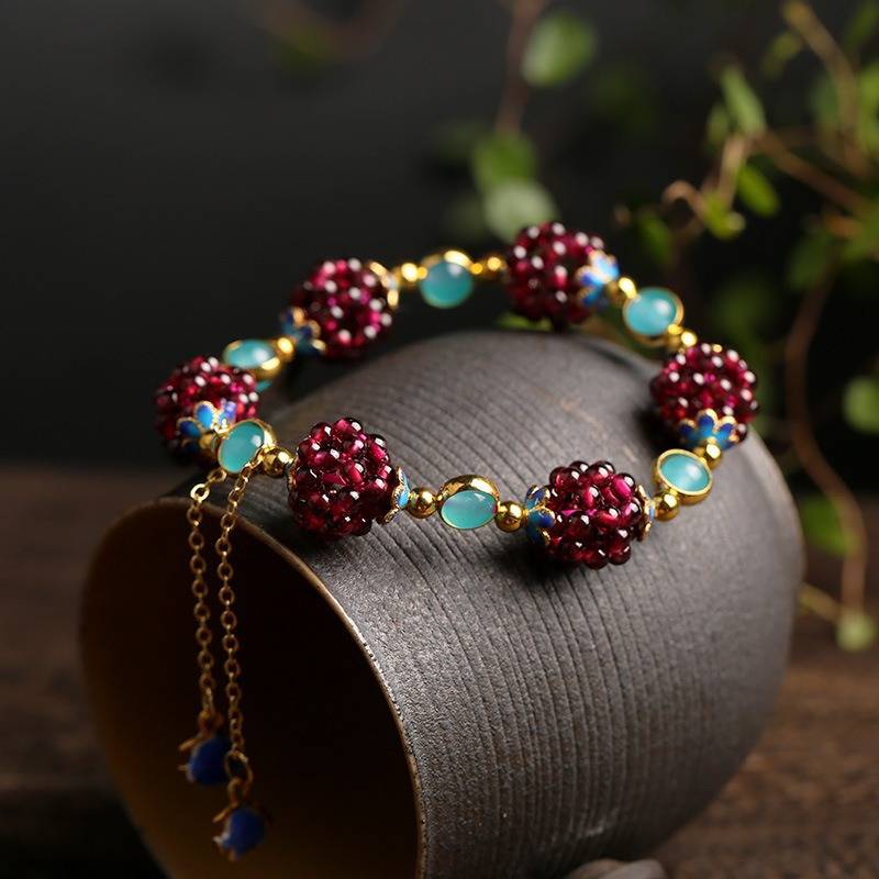 Bracelet en Berries de Pierre Naturelle