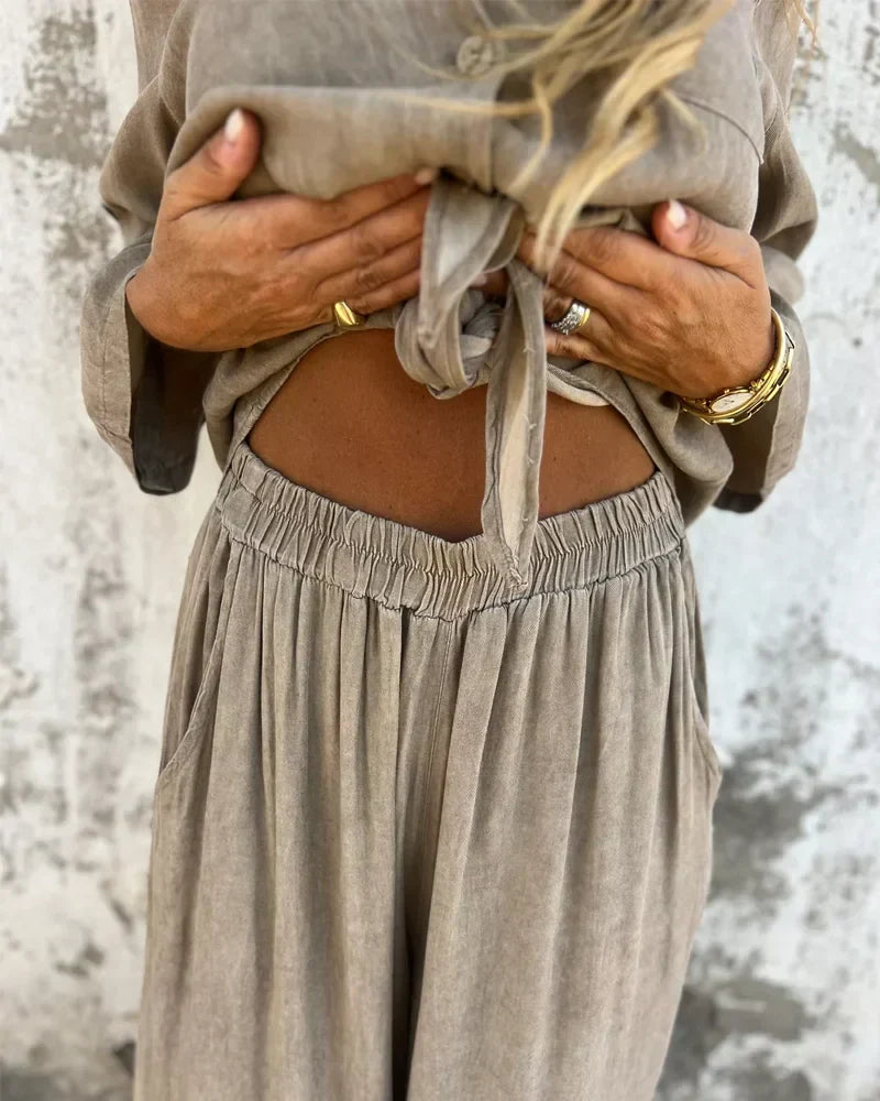 Rosa™ – Ensemble 2 Pièces Léger et Stylé pour l’Été