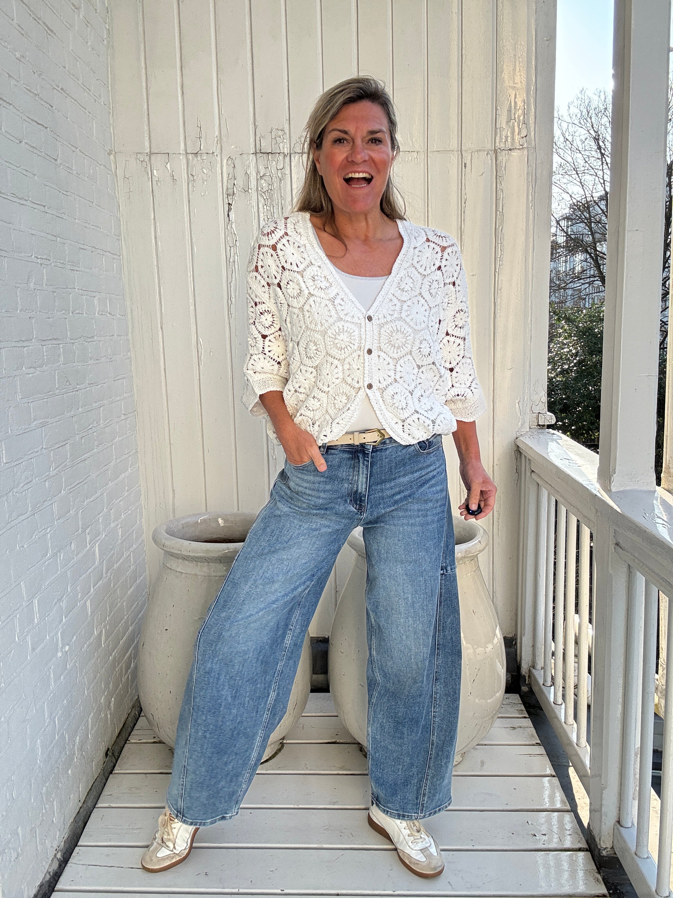 Kato™ – Gilet Crochet Chic et Confortable pour Femme