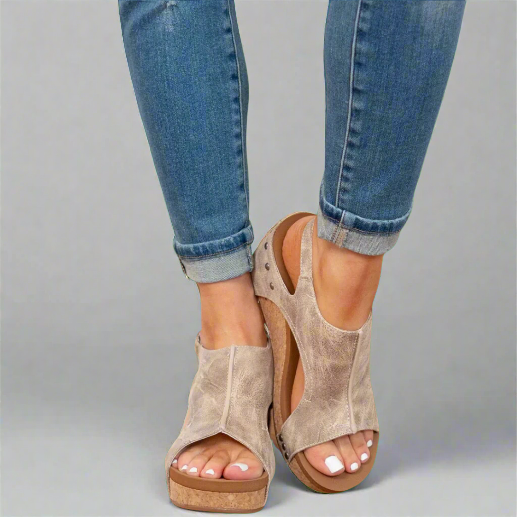 Mechthild | Sandales Orthopédiques en Matériaux Premium