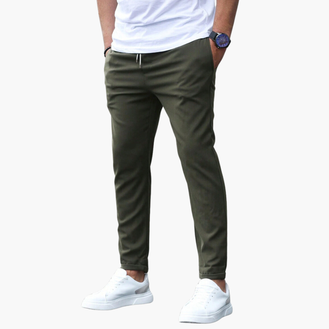 Jonas - Pantalon stretch moderne et flexible pour hommes
