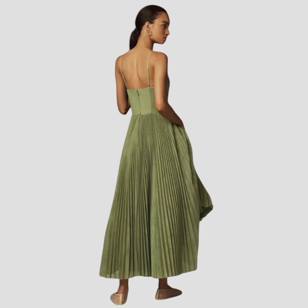 Karina™ – Robe en tulle plissé asymétrique pour occasions spéciales