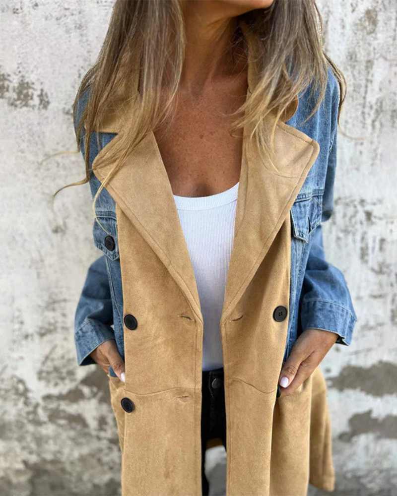 Astrid™ | Manteau en denim élégant pour femmes