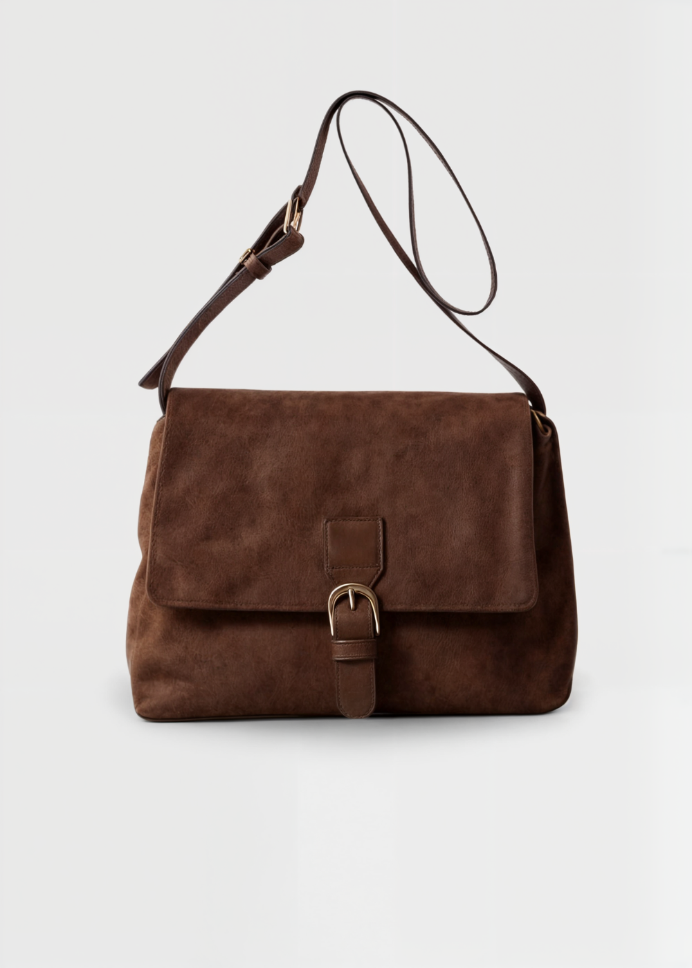 Ciel Suede Crossbody MM™ – Élégance Minimaliste pour Toutes Vos Journées