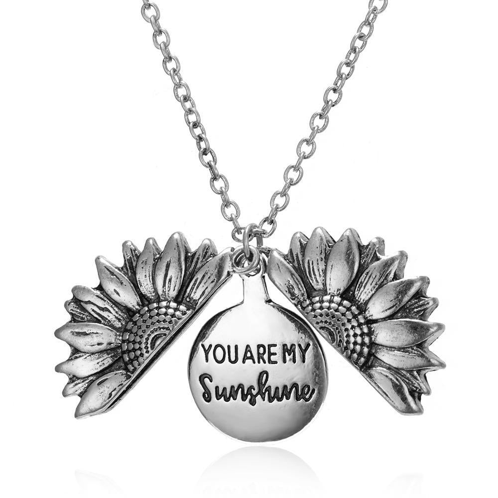 Pendentif Tournesol Argent