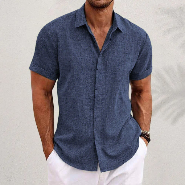 Aleandro™ – Chemise en lin classique et respirante (1+1 GRATUIT)