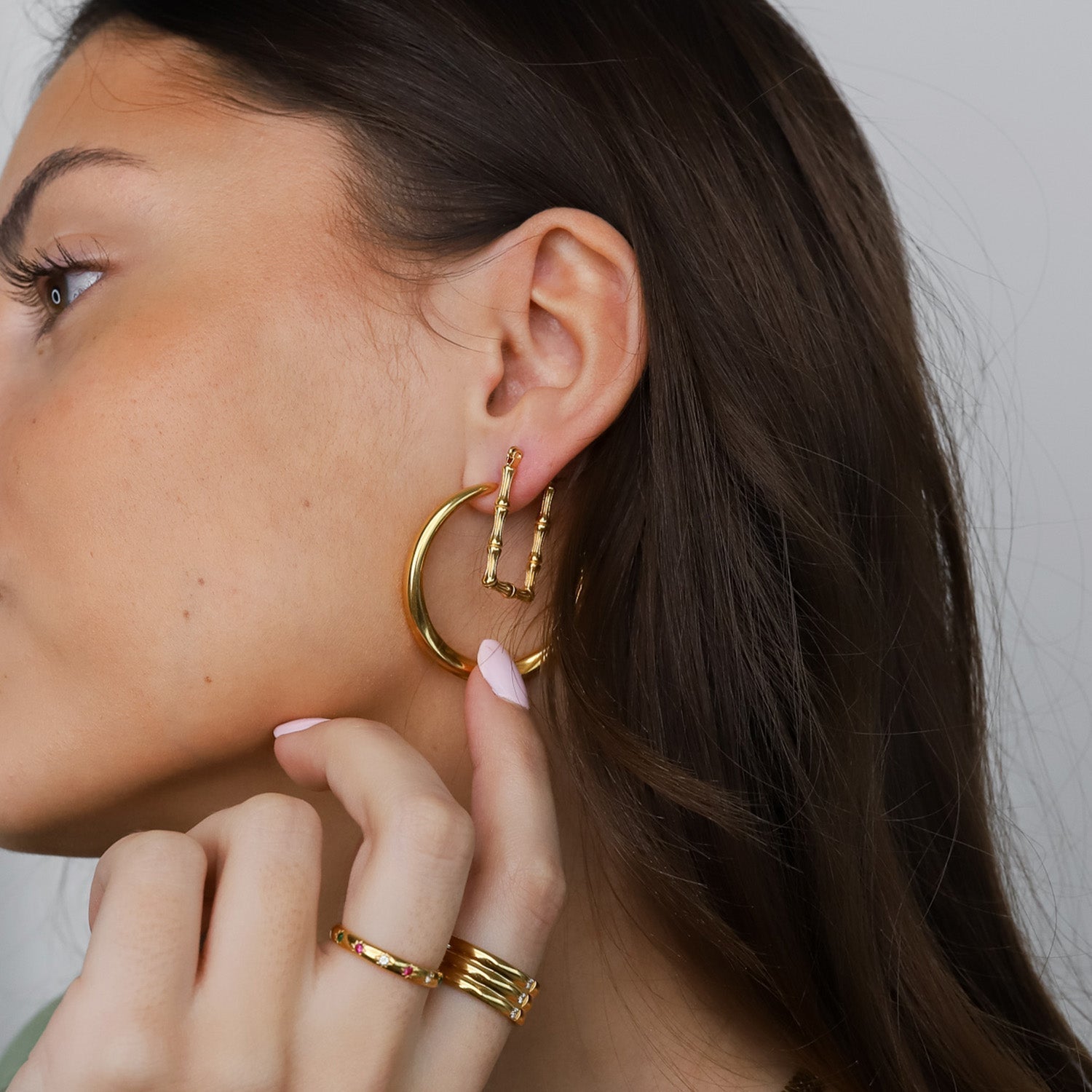 Boucles d'oreilles créoles