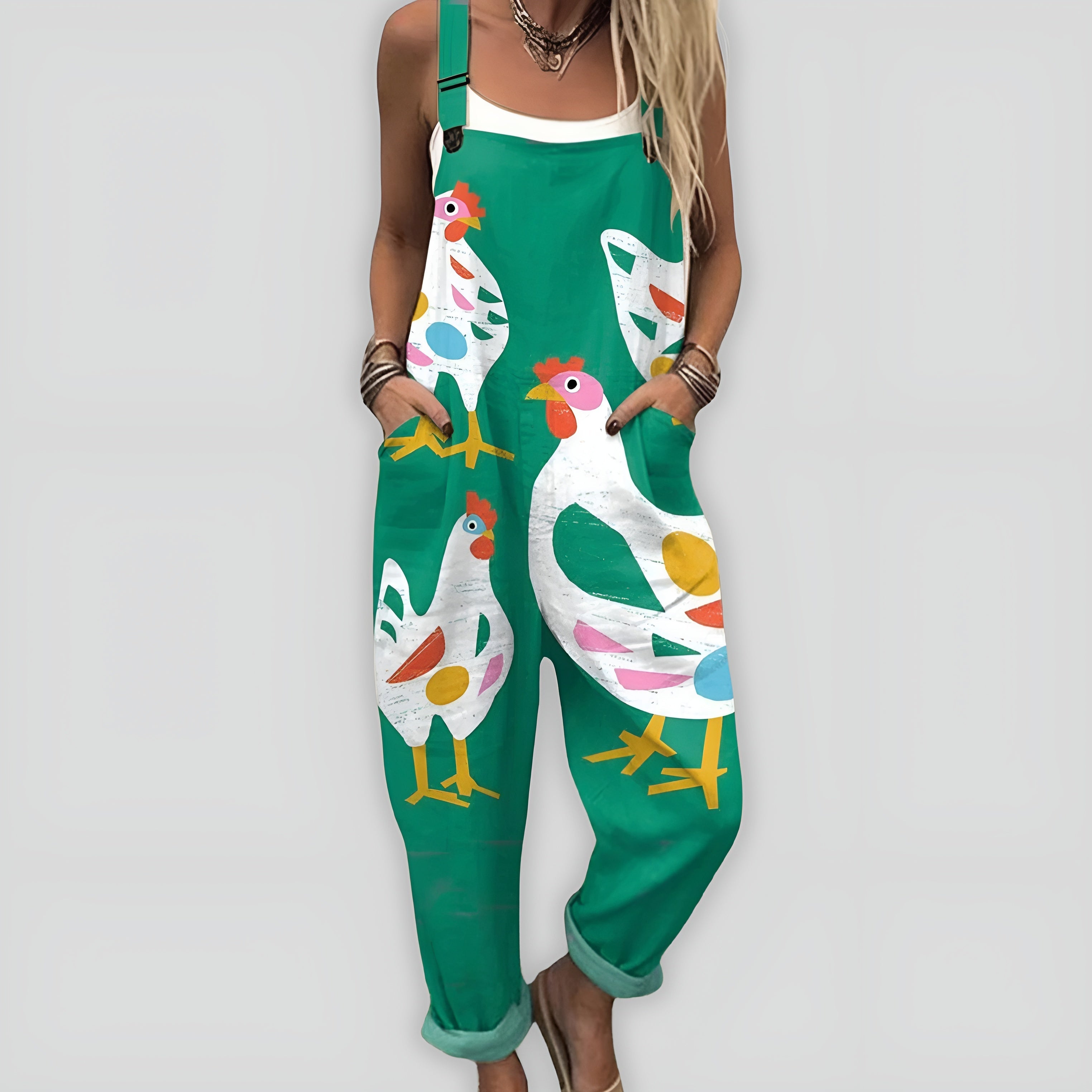 Elovoix™ | Modèle de Salopette Élégante pour un Style Décontracté