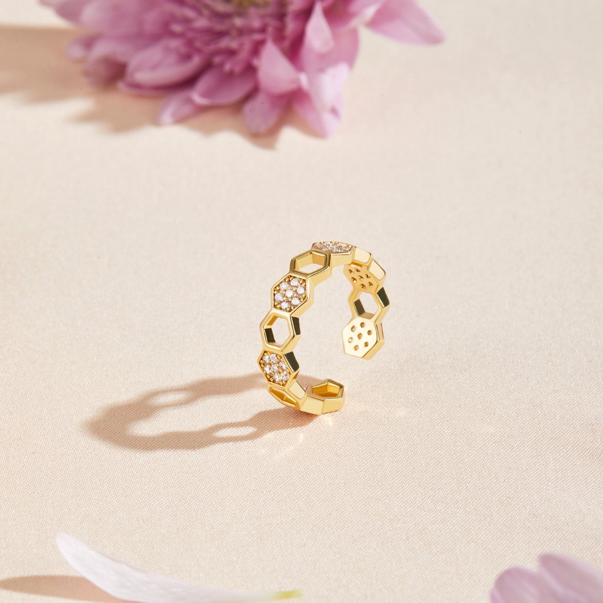 Bague en cire d'abeille