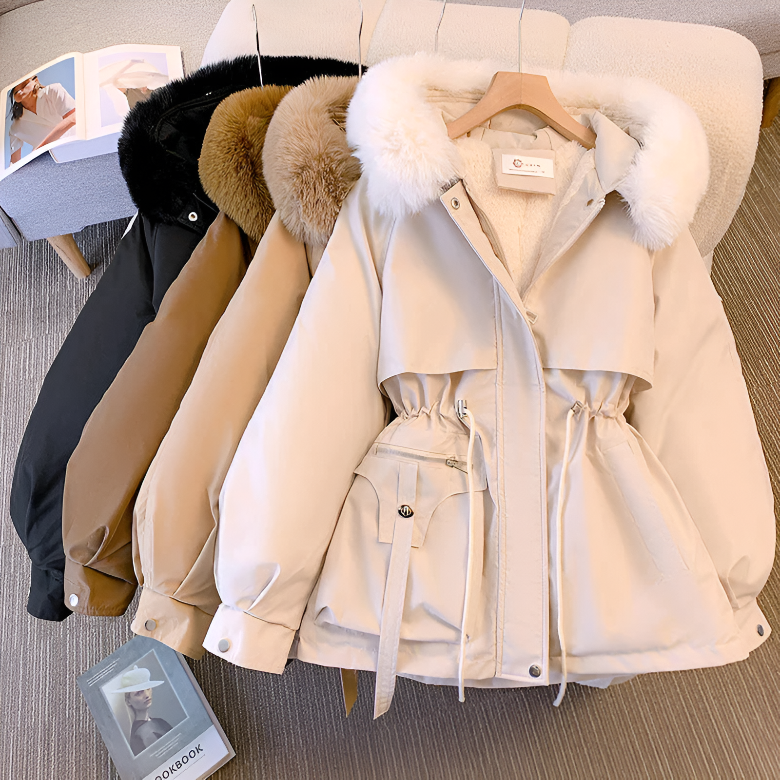 Lucia™ – Manteau d’Hiver Stylé et Tendance