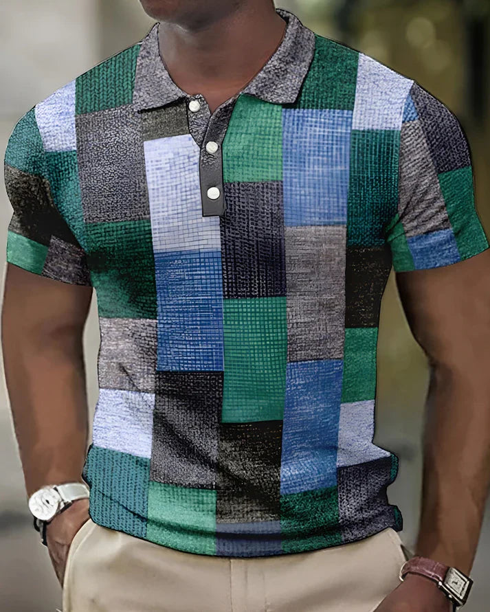 Emil™ – Polo à carreaux classique en édition limitée