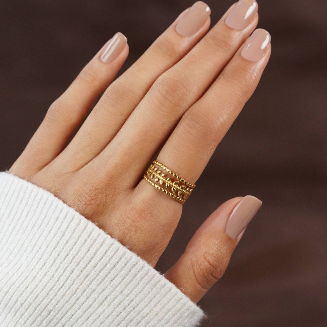 Bague Marissa Feuille