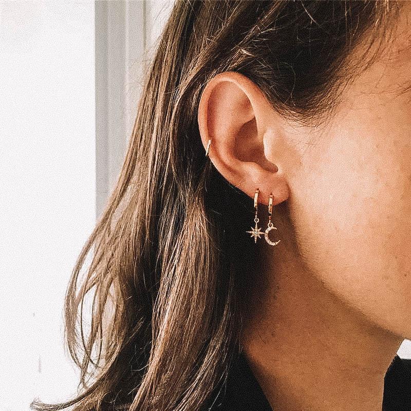 Boucles d'oreilles pour les nuits d'été