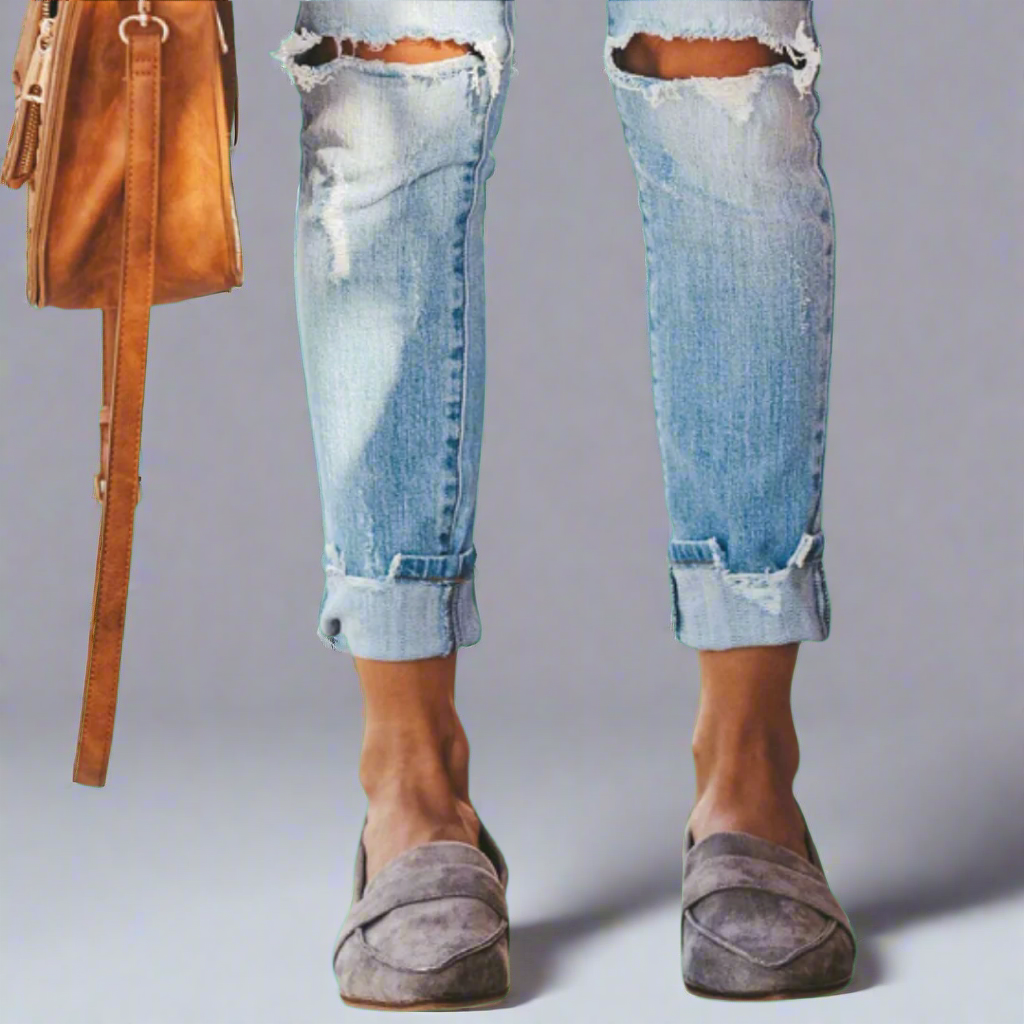 Selma | Mocassins Élégants en Matériaux Premium