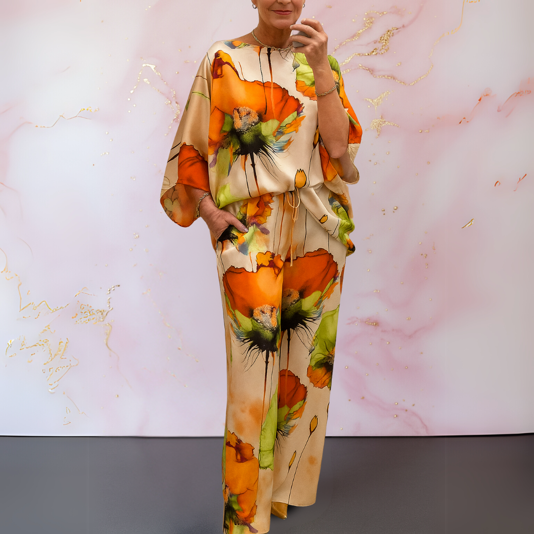 Claudine | Ensemble Fleuri Fluide