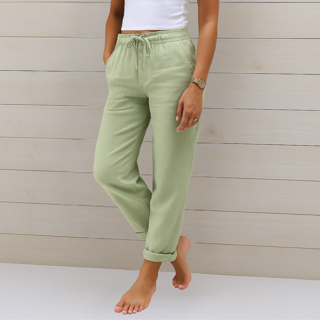 Laurence | Pantalon Taille Élastique