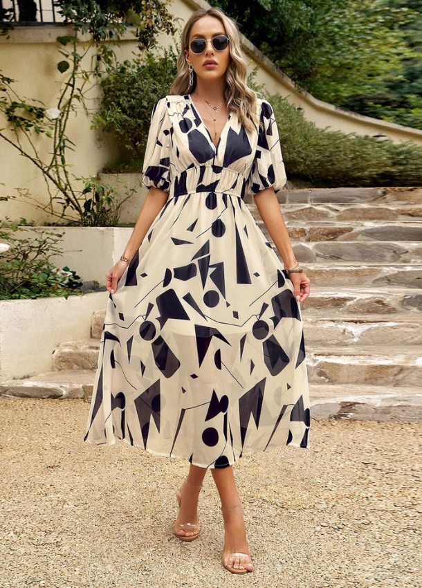 Estella™ – La Robe Fleurie Qui Sublime Naturellement Votre Silhouette