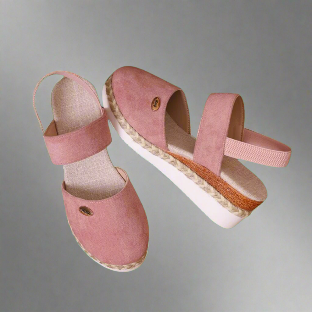 Gitta | Sandales à Talon Wedge Grande Taille – Confortables et Polyvalentes