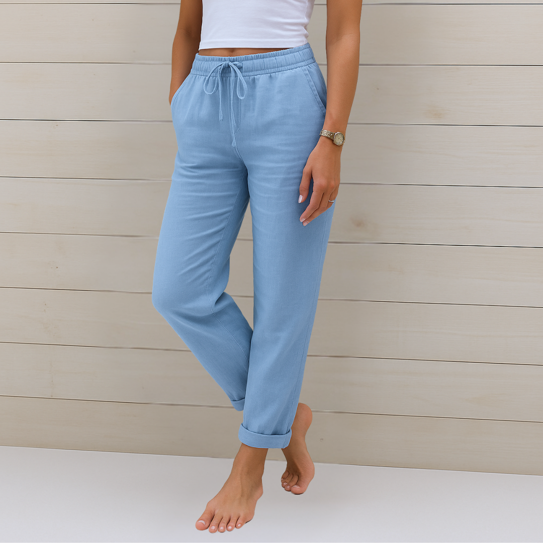Laurence | Pantalon Taille Élastique