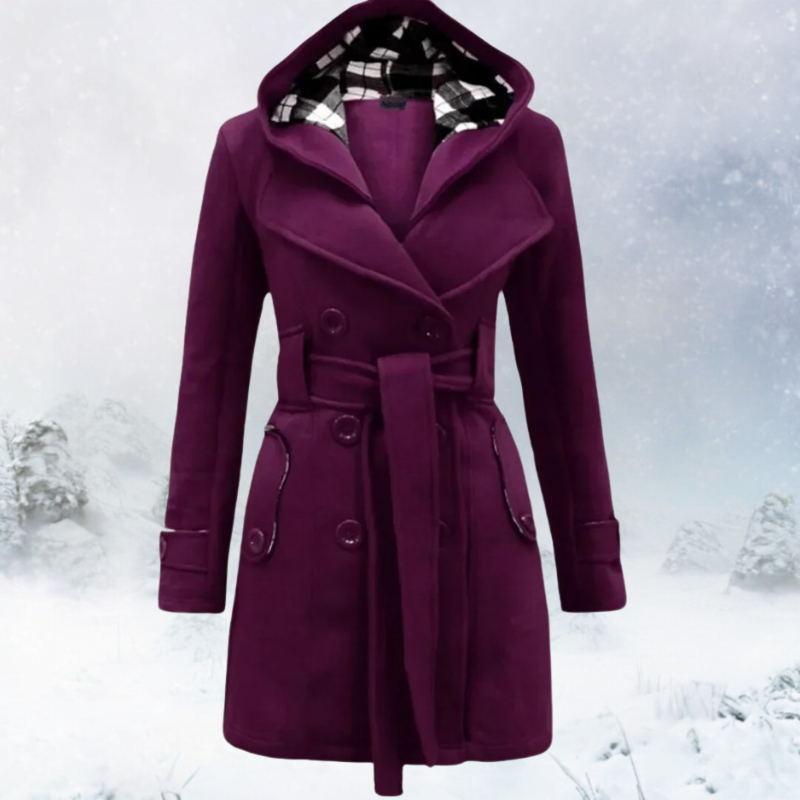 Mathilda™ – Veste d’Hiver avec Capuche Douillette