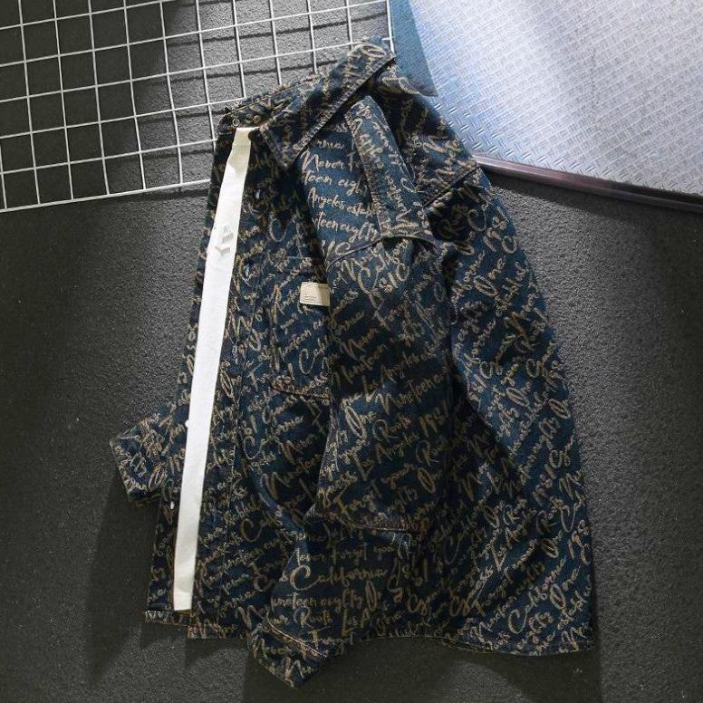 Ruben™ – Veste en denim artistique avec broderies élégantes