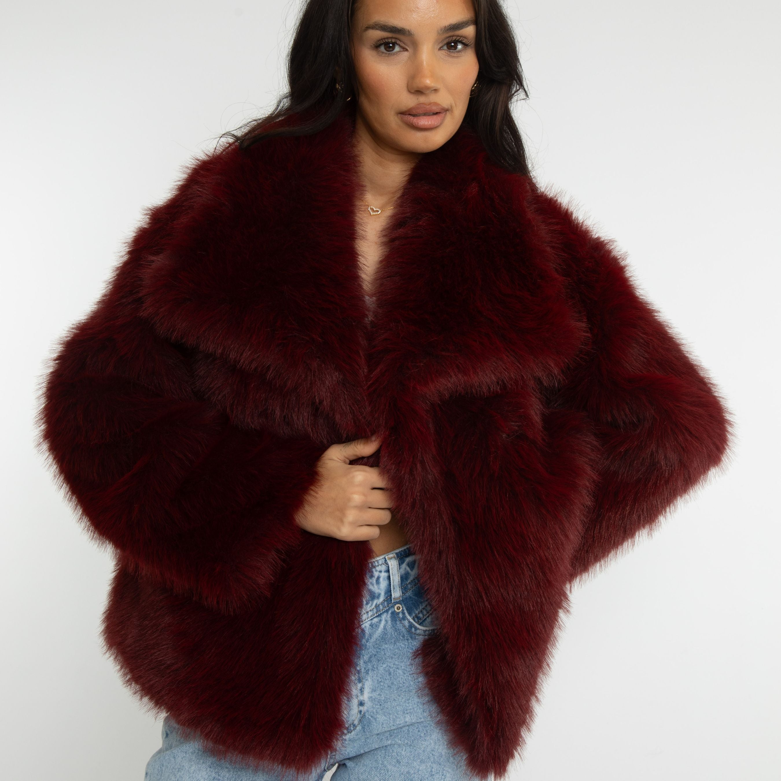 Marlena™ – Veste d’Hiver en Fausse Fourrure Luxueuse