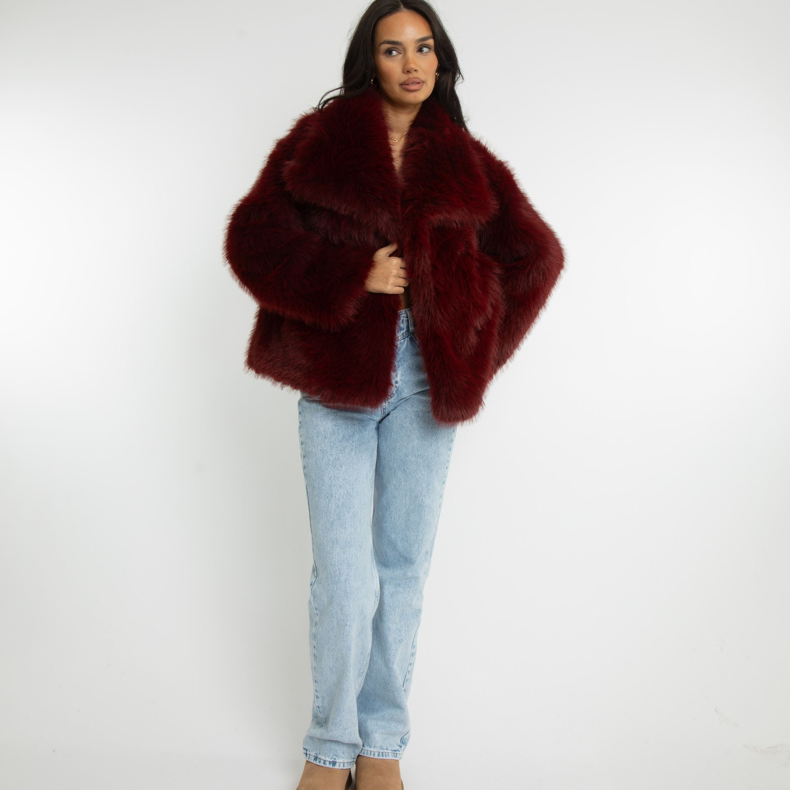 Marlena™ – Veste d’Hiver en Fausse Fourrure Luxueuse