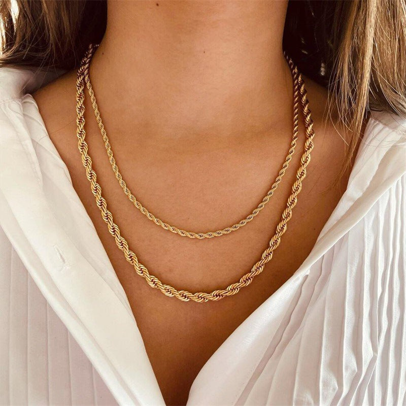 Collier Olivia Entrelacé
