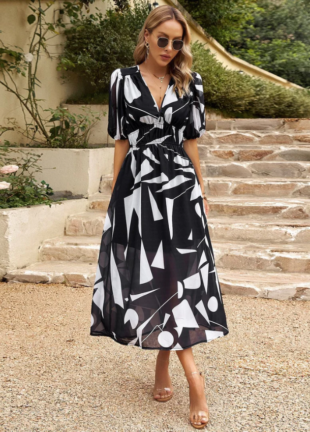 Estella™ – La Robe Fleurie Qui Sublime Naturellement Votre Silhouette