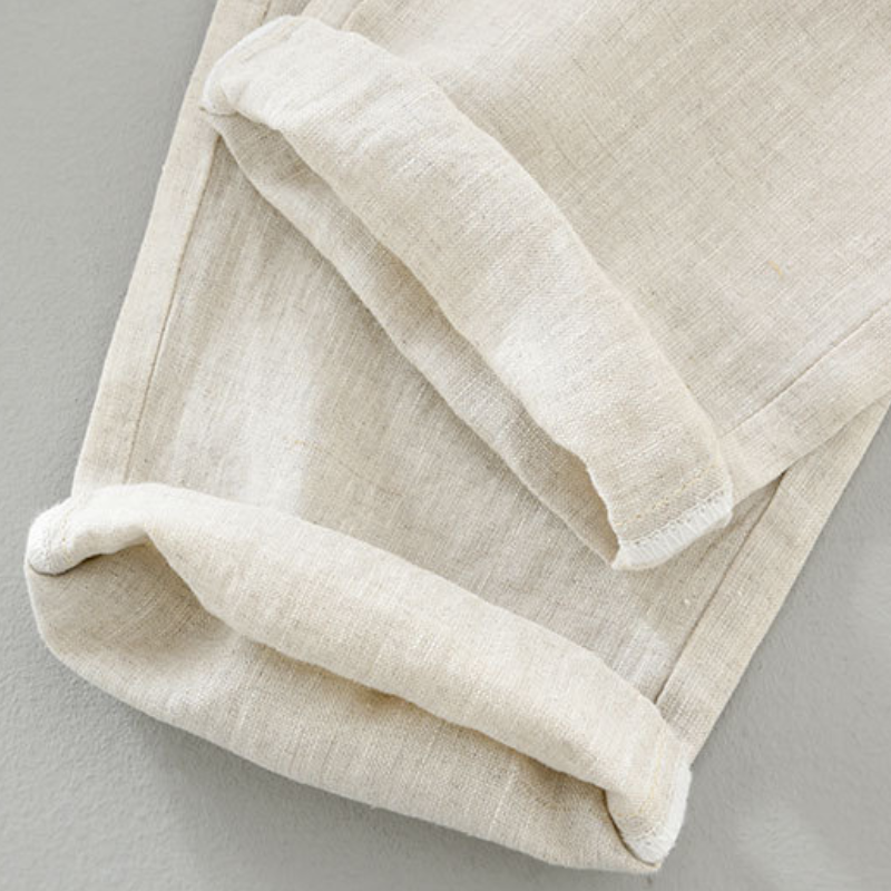 Solini™ – Pantalons en lin légers au style naturel et raffiné