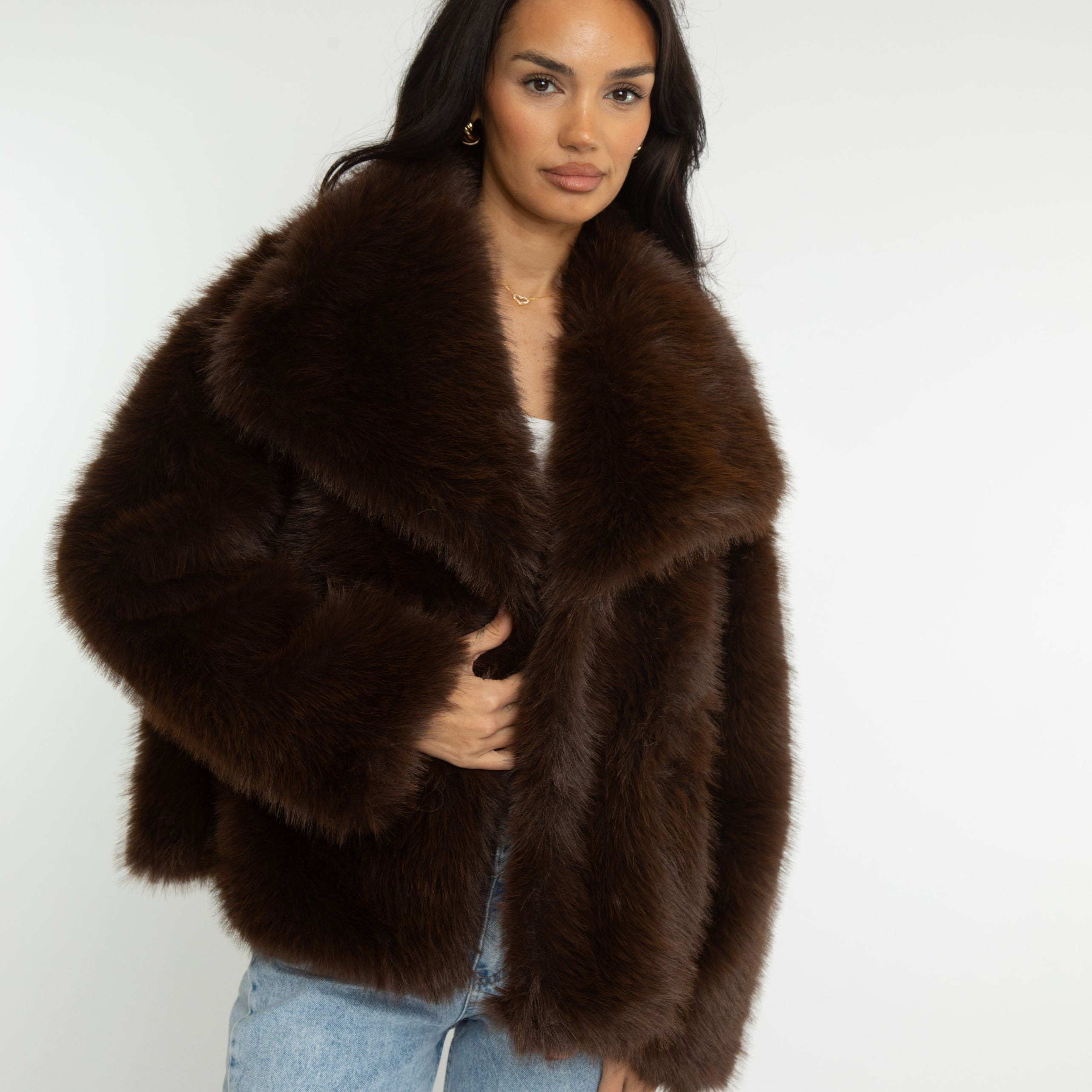 Marlena™ – Veste d’Hiver en Fausse Fourrure Luxueuse