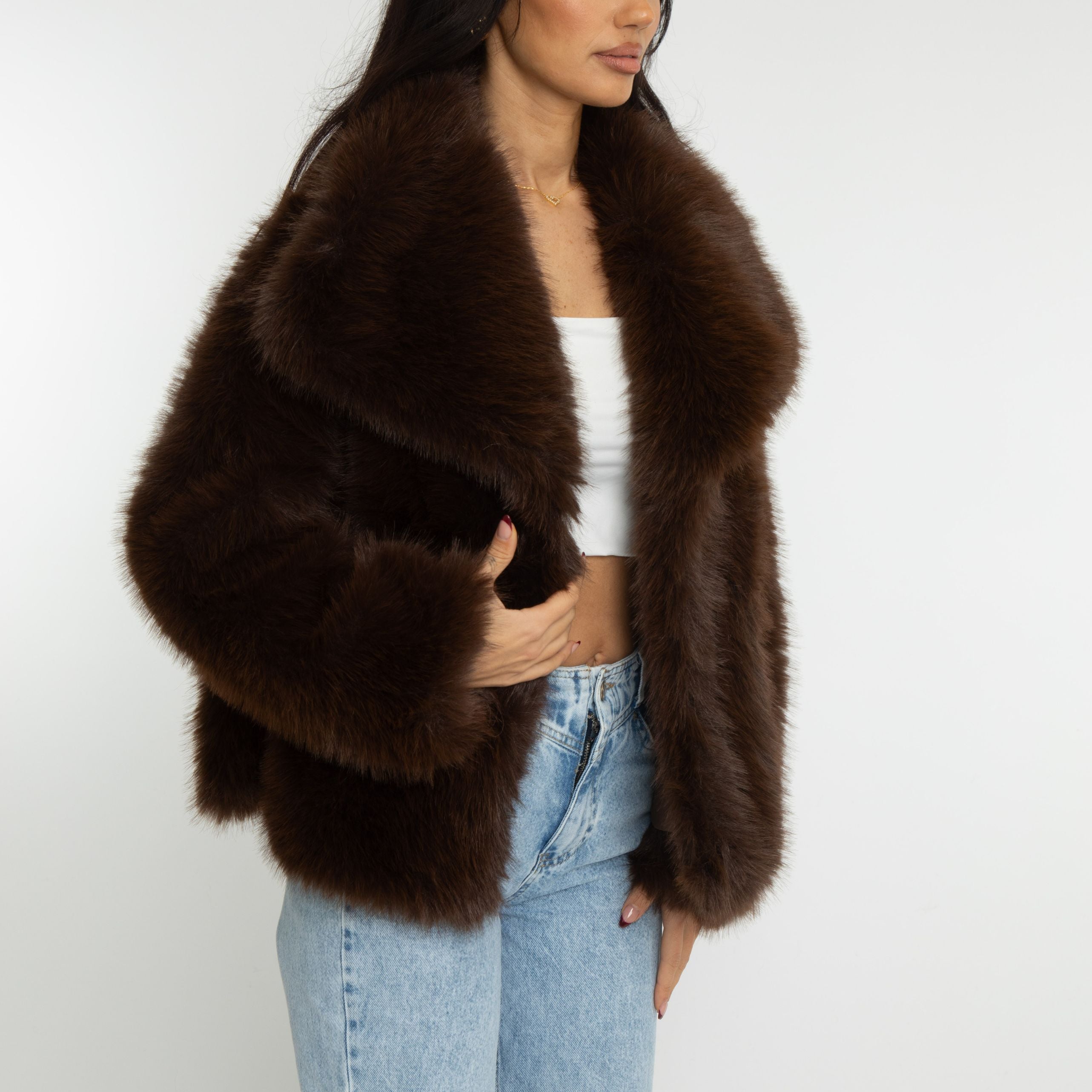 Marlena™ – Veste d’Hiver en Fausse Fourrure Luxueuse