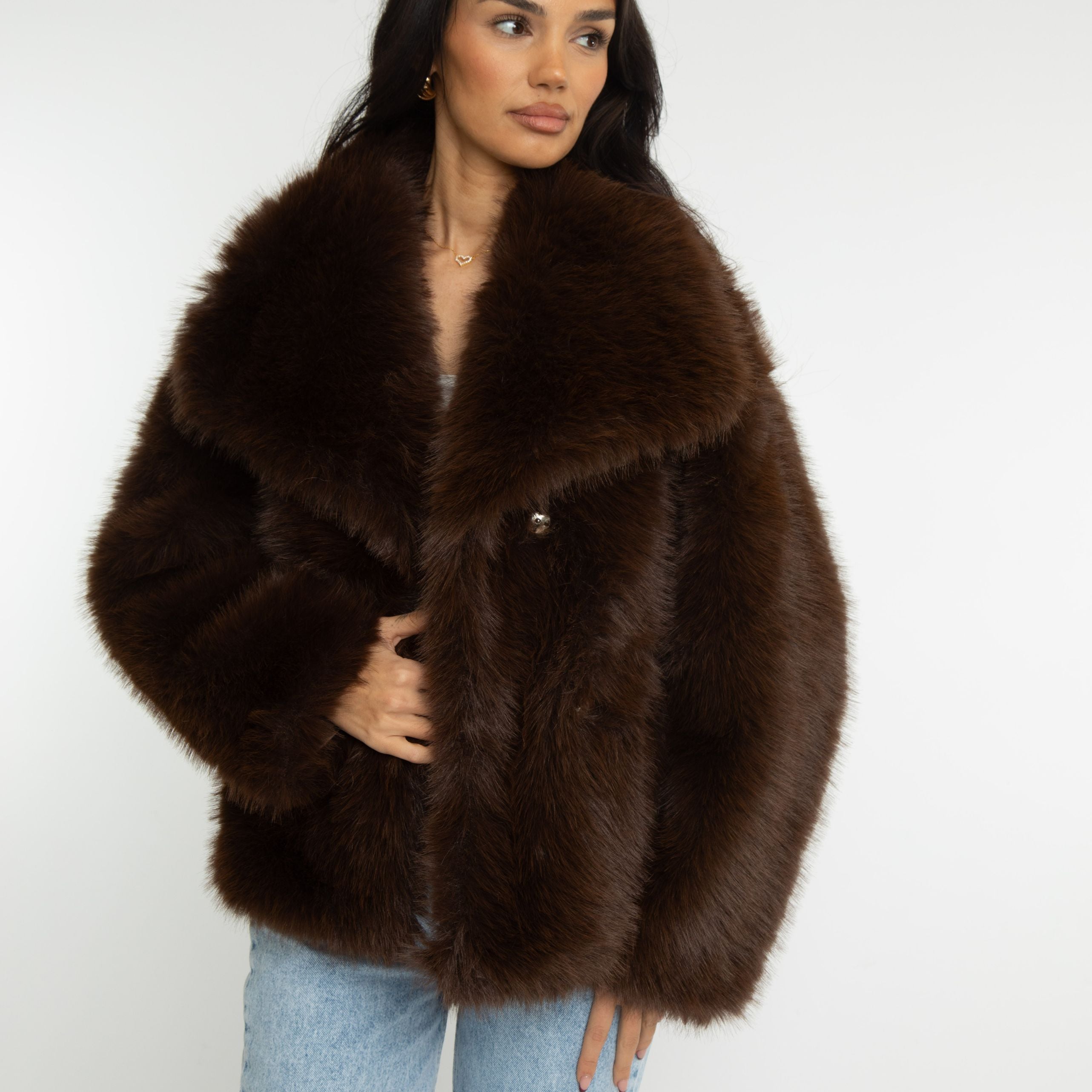 Marlena™ – Veste d’Hiver en Fausse Fourrure Luxueuse