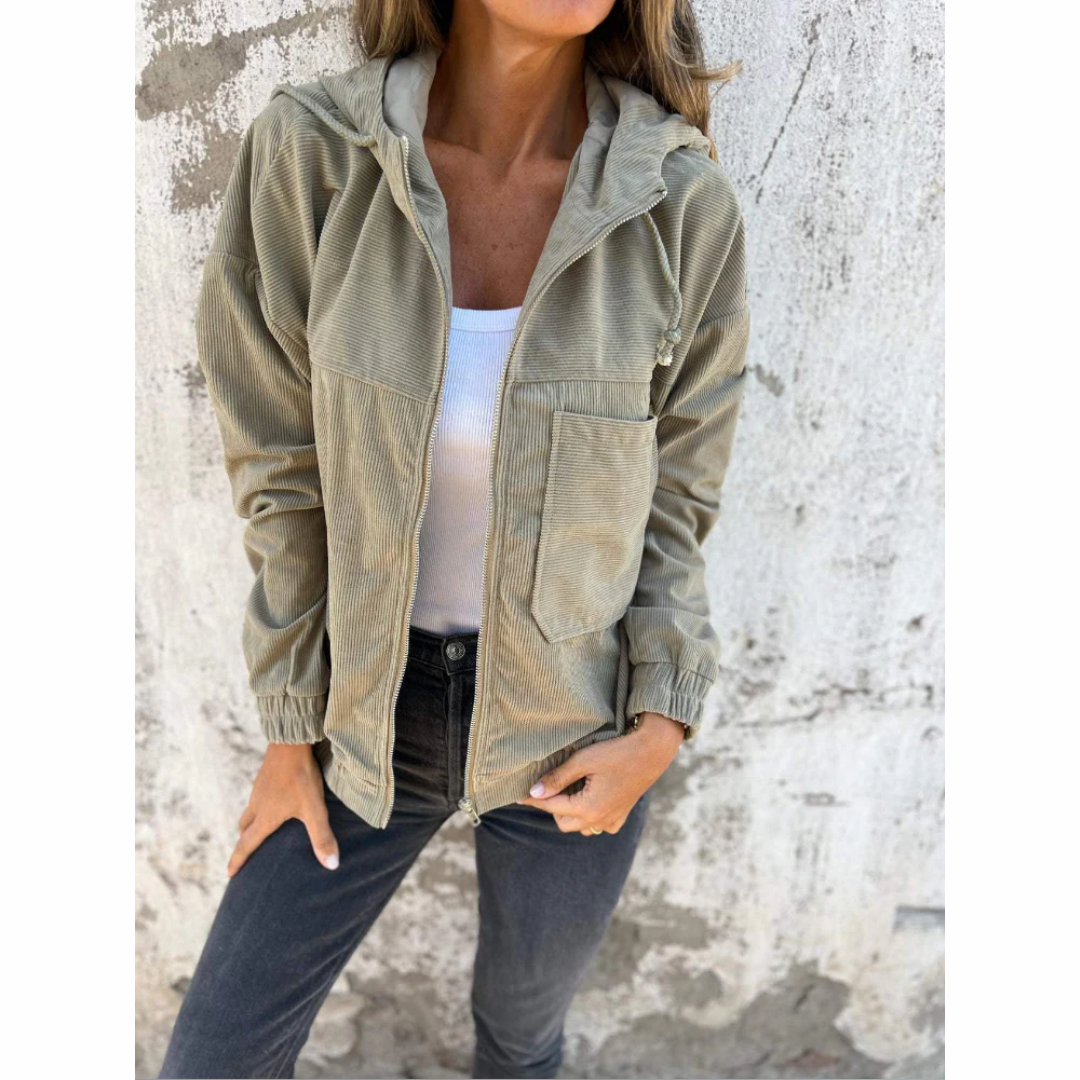 Maria™ – Élégance Rétro et Confort Moderne en Velours Côtelé