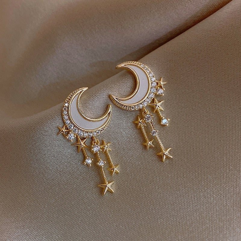 Boucles d'oreilles Luxury Moon Shine