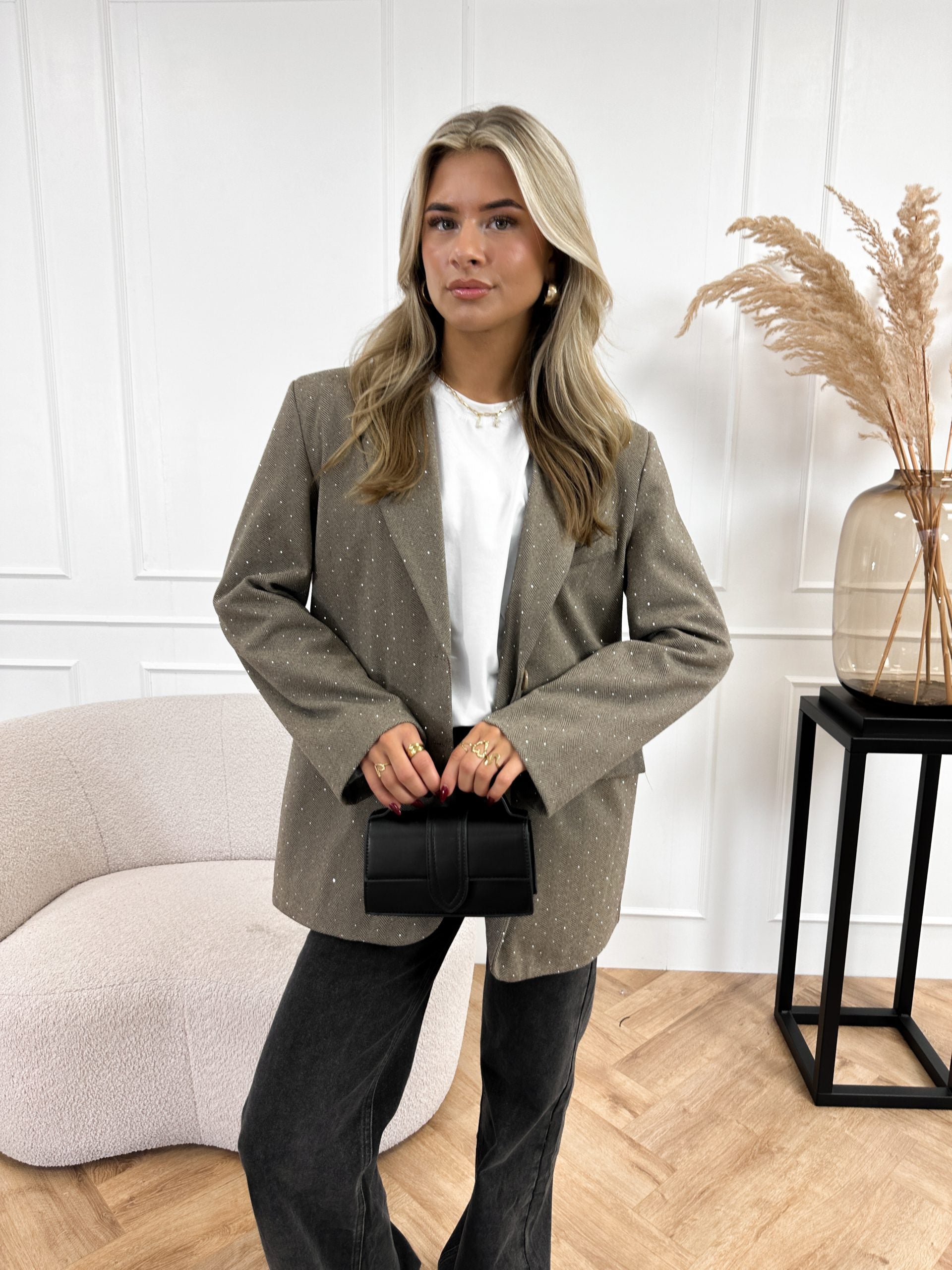 Milena™ – Blazer Asymétrique Moderne et Stylé
