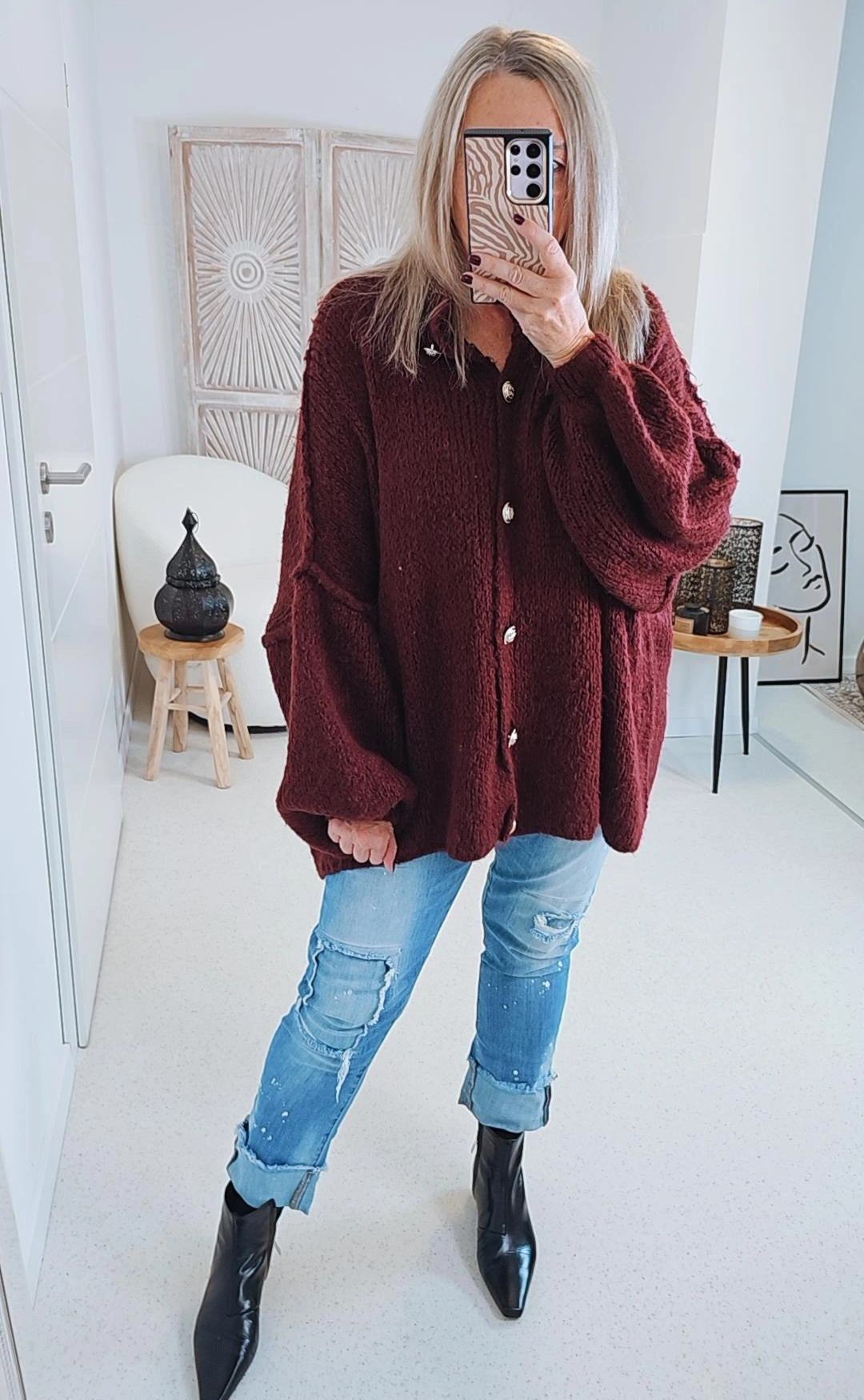 Thekla™ – Veste en Tricot Élégante et Douce