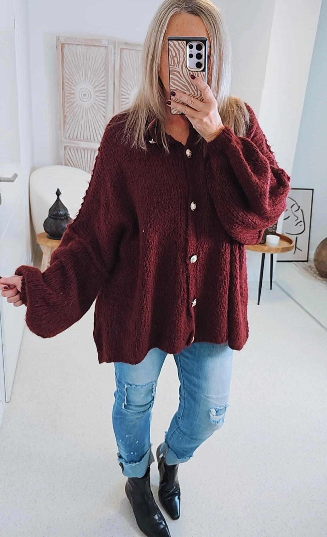 Thekla™ – Veste en Tricot Élégante et Douce