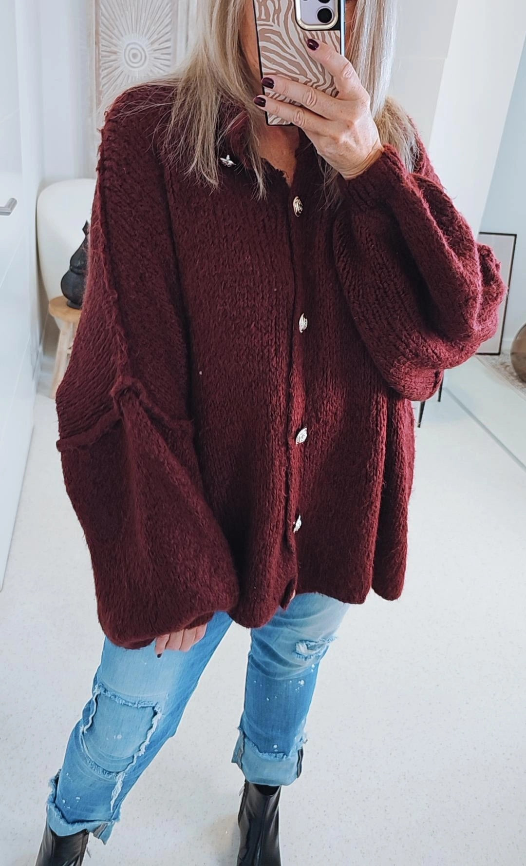 Thekla™ – Veste en Tricot Élégante et Douce