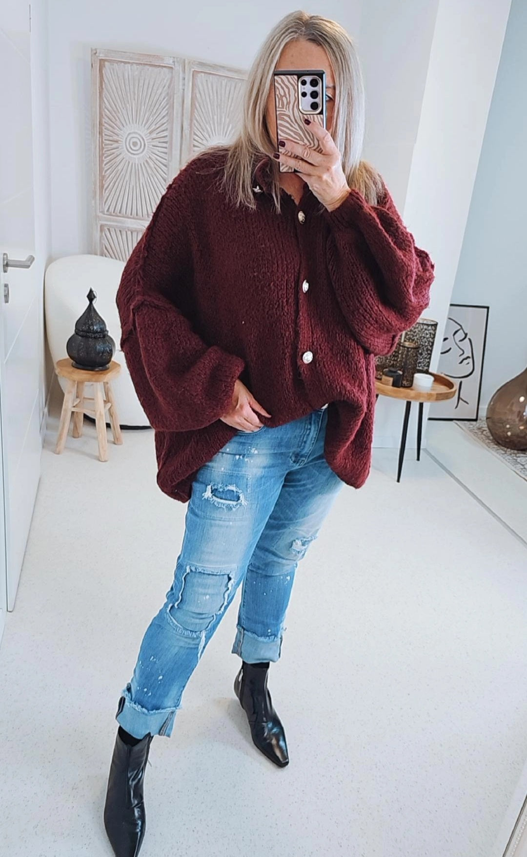 Thekla™ – Veste en Tricot Élégante et Douce