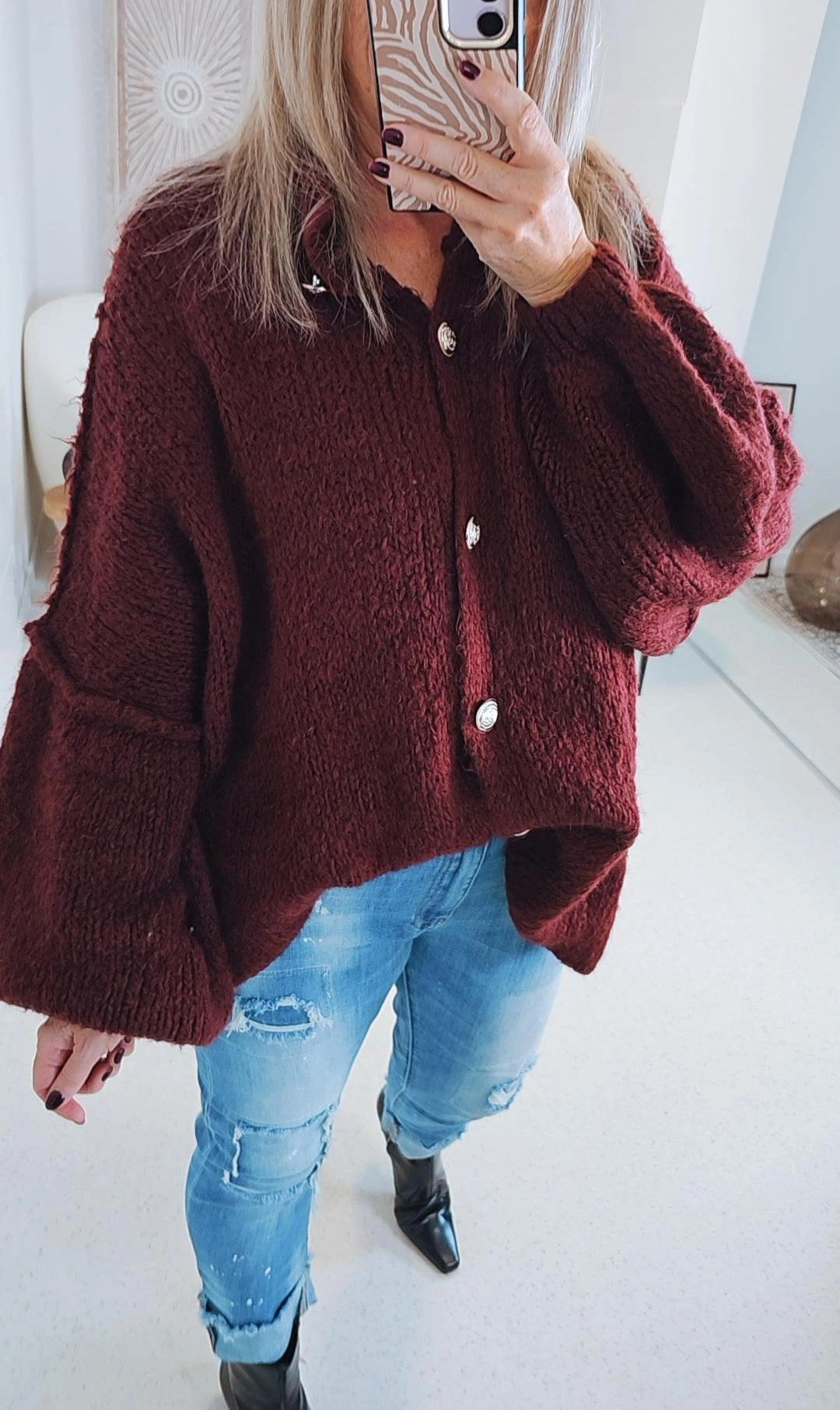 Thekla™ – Veste en Tricot Élégante et Douce