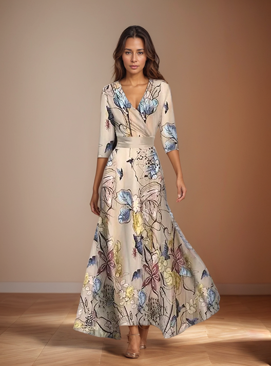 Jolie | Robe à imprimé floral