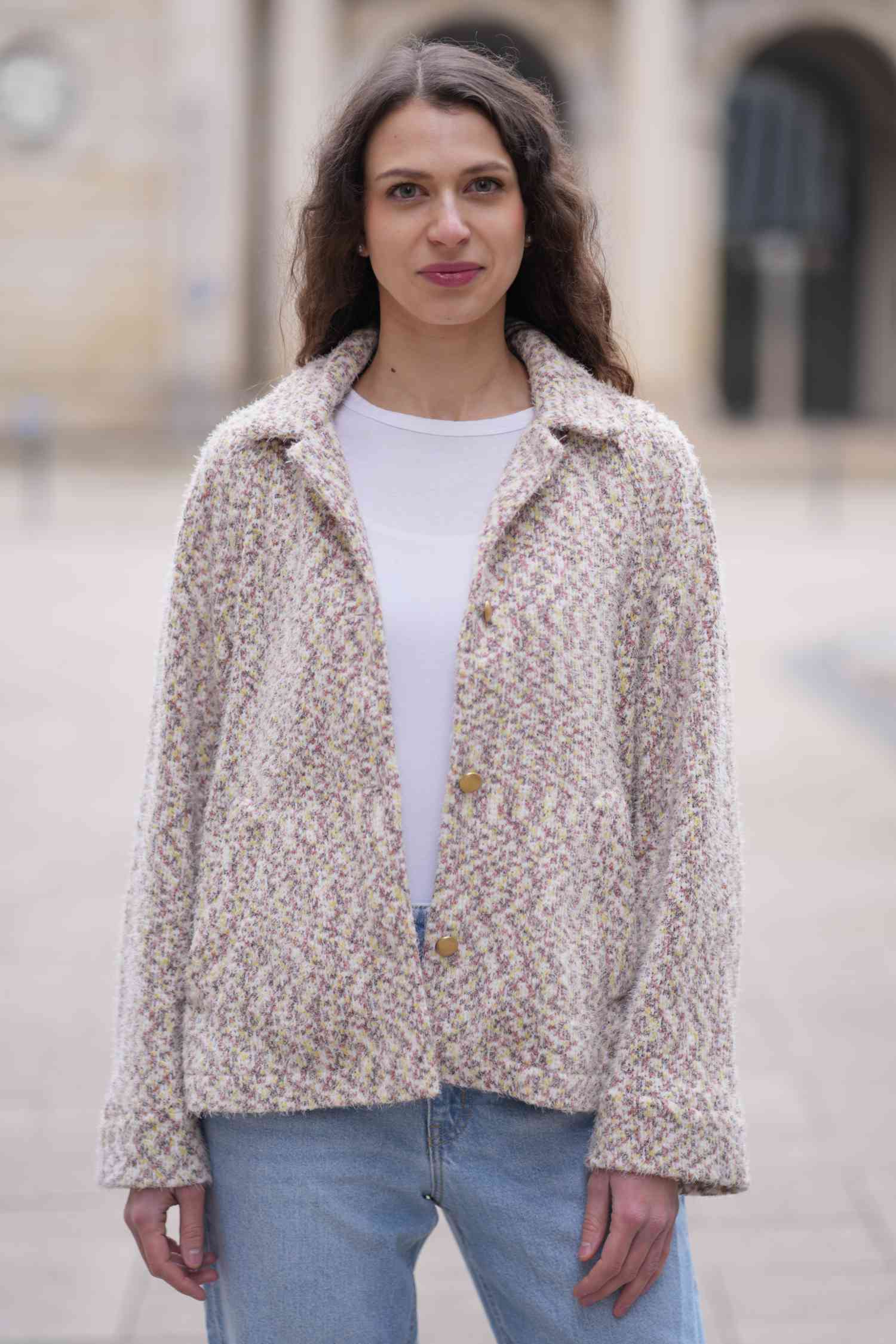 Sigrun™ – Veste Vintage au Style Intemporel