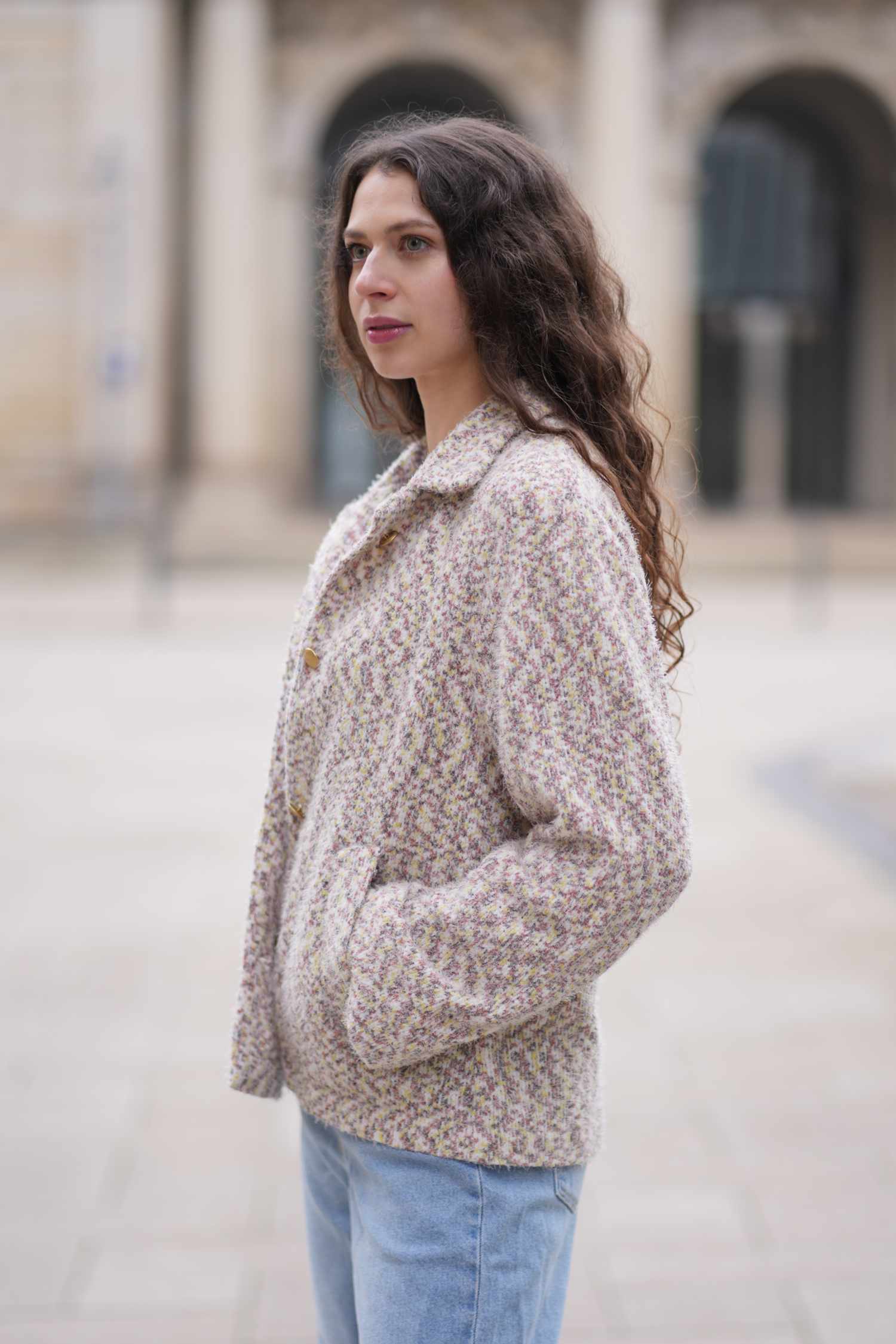 Sigrun™ – Veste Vintage au Style Intemporel